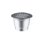 For Nespresso Coffee Machine Stainless Steel Reusable Capsule Shell Powder Parts