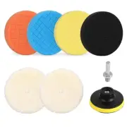 8PCS Buffing Pads 6 Inch Drill Polishing Ki for 6 Inch Backing Plate Compound...