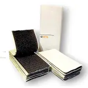 Industrial Strenght Hook & Loop Strong Tape 2 Inch x 4 Inch Pack Of 12 Sheets