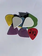 Dunlop Tortex Sharp Picks Sample Variety Mix Pack (2 of each gauge) 12/Player's Pack