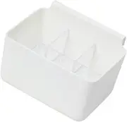 NOLITOY Box Fridge Door Organizer Refrigerator Hanging Kitchen Storage Bins Kitchen Storage Rack Fridge Organizer mini frig Fridge Slide Door Organizer Door Frame White pp Condiment