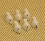 005-8164-049 Genuine Fender Cream Chicken Head Amplifier Knobs