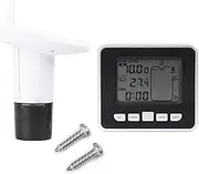 Ultrasonic Water Tank Liquid Depth Level Meter with Temperature Display Sensor Water Level
