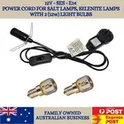Power Cord for Salt Lamps, Selenite Lamps with Light Bulbs - SES E14 (12V)