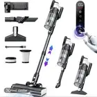 Qikcin VC08 Lightweight Vacuum Cleaner, 25000Pa Suction, 45 Min Runtime,