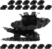 MAGICLULU Bulk Christmas Tree Candle Clips Metal Christmas Candle Holder Clips Decorative Sticks