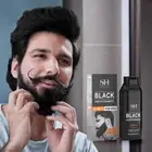 Men 5 in 1 Beard Mustache Natural Hair-Color Shampoo ML Permanent 250 Dye M6V4