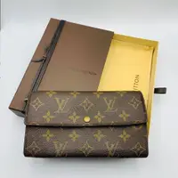 在飛比找蝦皮購物優惠-二手特价出LV 路易威登 Louis Vuitton 長夾 