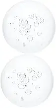 TOYANDONA 2pcs Crystal Ball Glass Globe Decor Decorative Spheres for Tabletop Fountains Fish Tanks Desk Decoration Durable Craftsmanship with Stunning Light Effects