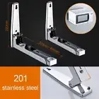 Stainless Steel Microwave Oven Shelf Adjustable Wall-mounted Kitchen Bracket