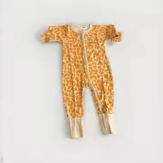 Bonds Baby Unisex Long Sleeve Zippy Wondersuit sz00 3-6mth Animal Print Design