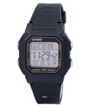 Casio Illuminator Digital Alarm Backlight Dual Time W-800HG-9AVDF Mens Watch