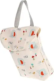 ERINGOGO Nappy Bag Organiser Diaper Storage Bag Handheld Diaper Caddy Basket Waterproof Pouch Baby Storage for Outdoor Use