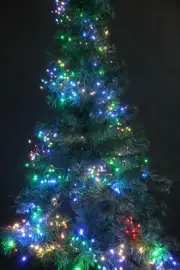 480 LED 3M MULTI-COLOURED COPPER WIRE STRING CLUSTER LIGHTS
