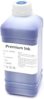 1000ML Eco-Solvent Ink - Compatible with TX800 XP600, Compatible with Roland VS-640 VS-540 LEF-20 LEC-300, Compatible with Mimaki(Cyan)