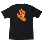 SANTA CRUZ FLAME HAND T恤 (黑)《JIMI SKATE SHOP》