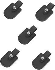 Healeved Pedicure Scissor Sleeve Durable PU Nail Clipper Cover for Manicure Tools Easy Open Protective Storage Pouch for Nail Care Accessories