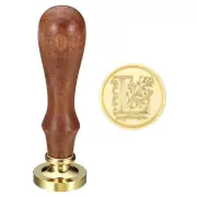 Alphabet L Wax Seal Stamp Initial Letter Sealing Wax Stamp Retro, Style 3