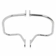 Chrome Saddlebags Guard Rail Crash Bar Fit For Harley Softail Heritage Springer
