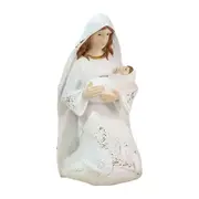 Catzon Resin Virgin Mary of Jerum Statue Holi Decorations Xmas Centerpieces for Tables
