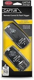 Hahnel HL -CAPTUR S Captur Remote Camera/Flash Trigger, Transmitter/Receiver for Sony, Black