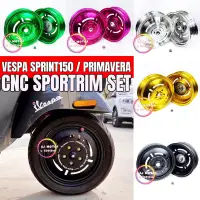 在飛比找蝦皮購物優惠-Cnc 運動輪圈套裝 Vespa Sprint / Prim