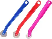 Generic Sewing Tool 3pcs Scanning Line Wheel Pressure Zoned Cloth Round Delimit Scribe Wheel for Dots on Fabric