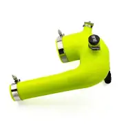 RPM Green Silicone Intake J-Tube for Polaris RZR XP Turbo