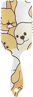 Air Cushion Comb Cute Dogs Yellow White Anti-static Brushes Wet And Dry HairBrushes for Women Men Detangling and Adding Shine