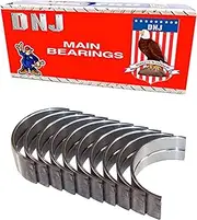 DNJ MB200 Main Bearings for 1976-1987 / Honda/Accord, Civic, Prelude / 1.3L, 1.5L, 1.6L, 1.8L / SOHC / L4 / 12V, 16V, 8V / 1487cc, 1599cc, 1751cc, 82cid / ED3, ED4, EF1, EK1, EM1