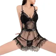 [generic] Role Flirty Perspective Mesh Uniform Nightwear Officer Roleplay Policewoman Babydoll Attendant Leotard anime Set Teacher