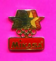 1984 LA OLYMPIC PIN MIKASA PROTOTYPE PIN LARGE PINS