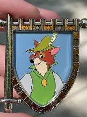 NEW Disney DSSH ROBIN HOOD Hero Sword Banner Pin LE 400 DSF Fox BEAUTIFUL