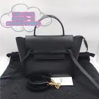 在飛比找蝦皮購物優惠-兜兜二手 CELINE 賽琳 黑色belt bag micr