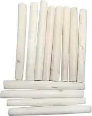Sola Log Foot Toy Pack – 12 Natural Skinny Sola Logs for Chewing, Shredding & Foraging – Lightweight Enrichment Toys for Budgies, Cockatoos, Parakeets and Small Parrots – Safe & Splinter-Free Bird Toy