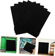 Generic 30pcs Disposable Birdcage Lining Nesting Outdoor Feeder Budgie Cage Bedding Flight Net Aviary Cages Sea Bird Baths Hanger Parrot Rat Hummingbird Dispenser Litter Pet Black Felt