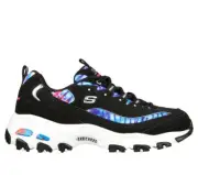 Skechers Women's D'Lites - Summer Fiesta Sneaker Black/Multi - 149015-BMLT Color