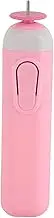 Quilling Slotted Tool Paper Rolling Electric Pen, Automated Paper Volume Curling Pen for General Quilling Paper Strips and Wider Paper Strips, for Paper Rolling Crafts (Pink)