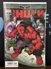 RED HULK #2 - GEOFF SHAW MAIN COVER - MARVEL COMICS 2025