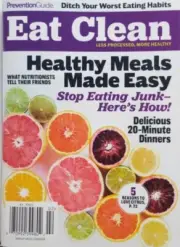 Prevention Guide Eat Clean Healthy Meals Made Easy FREE SHIPPING CB