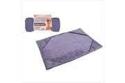 White Magic 100x60cm Pet Dog Drying Towel Cloth Large w Hand Pocket Purple
