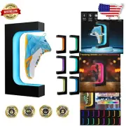 Acrylic Magnetic Levitation Shoe Display Stand with Remote & Color Control