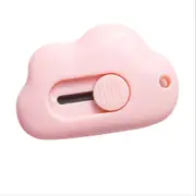 Cloud Shape Mini Portable Utility Knife Small Pocket Sized Craft Wrapping Box Paper Envelope Cutter School Office Supply