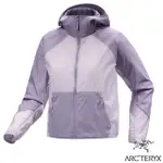 【ARCTERYX 始祖鳥】送》女 款防風防潑水輕薄透氣連帽風衣外套 STOWE 機車夾克_X000006073