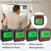Angle Finder Level Meter Magnetic 360° Gauge Inclinometer Digital Protractor