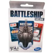 Battleship Card Game Hasbro Naval Combat Ages 7+ Fast Fun Family 2 Players Gift