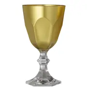 Mario Luca Giusti Dolce Vita Wine Goblet Gold Set of 6