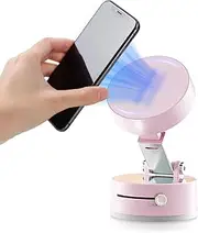 AZURAOKEY 2025 New Vacuum Suction Phone Holder, 360° Foldable and Retractable Double-Sided Phone Holder for iPhone16/15/14/13/12 for Your Car Accessories