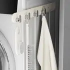 Plastic Kitchenware Storage Hook Wall Mounted Towel Key Hook Coat Rack Wall