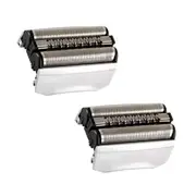 Catzon 2 Pack Braun 70S Shaver Foil and Cutter Replacement Head